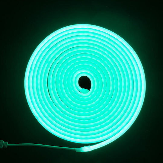 Ibiza Sound Banda LED Impermeabilă 12V RGB Lumină 5m Neon Flex cu Sursă de Alimentare și Telecomandă