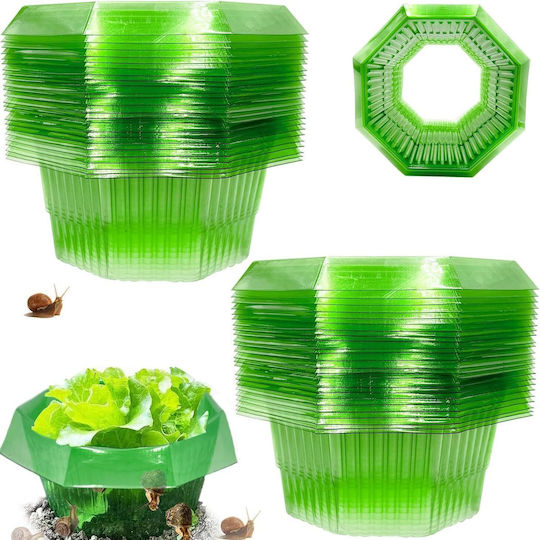 Anti-slug Rings Set 20 Pieces Ø 24cm Reusable Green