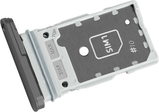 Samsung Dual Nano SIM Card Tray Galaxy S23 S23 Plus Original Part Silver