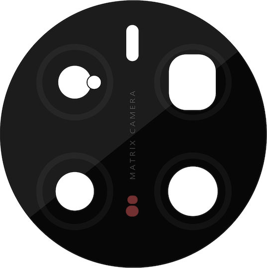 Clappio Rückkamera Objektiv Honor Magic7 Pro In Gehärtetem Glas Schwarz