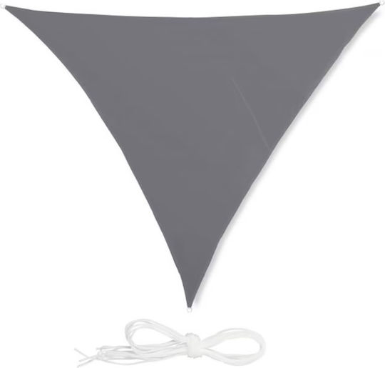 Relaxdays Triangle Shade Sail Gray 4x4m 180g/m²