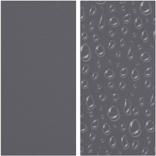 Relaxdays Triangle Shade Sail Gray 4x4m 180g/m²