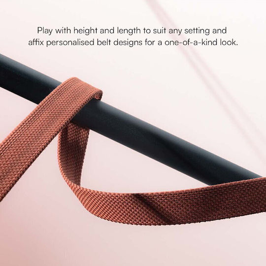 Textile Strap Tracklight Body 10m Red