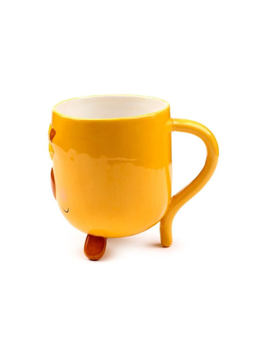 Puckator Upside Down Κούπα Κεραμική Καφέ 550ml