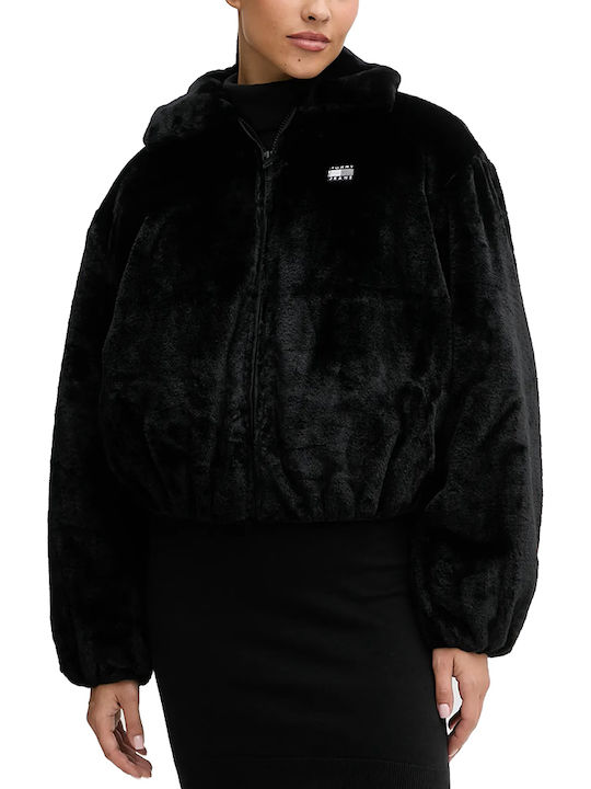 Κοντό Γυναικείο Bomber Jacket Black