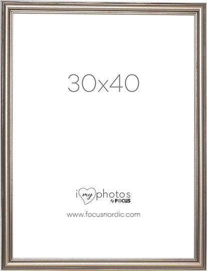 Κορνίζα Focus Focus Tango Ασημί 30x40 Κορνίζα Focus Focus Tango Ασημί 30x40
