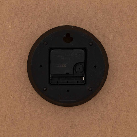 Atmosphera Ivana Ceas Silent De Perete Din Lemn Negru Ø55cm