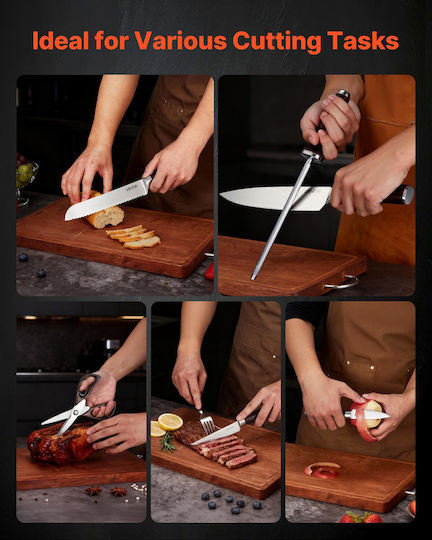 Vevor Knife Set from Stainless Steel 15pcs