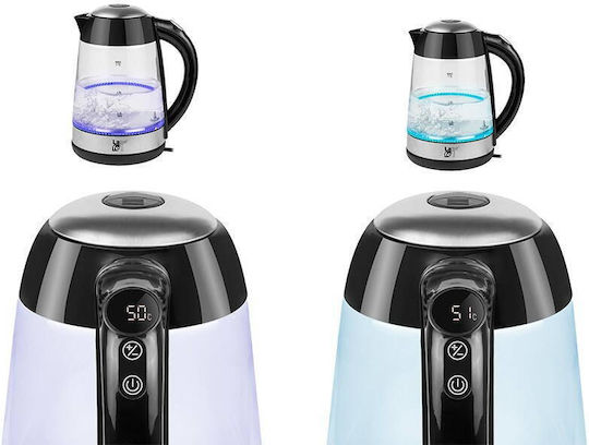 Lafe CEG015 Βραστήρας 1.7lt 2200W Μαύρος
