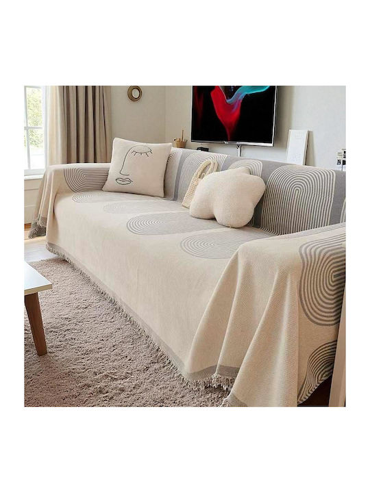 Linea Home Elgin Σετ Ριχτάρια 3τμχ Chenille Γκρί