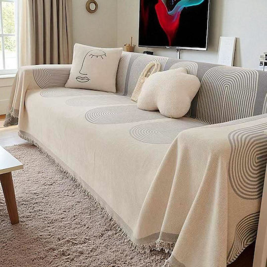 Linea Home Elgin Комплект За Хвърляния 3 Бр Шенил Сив