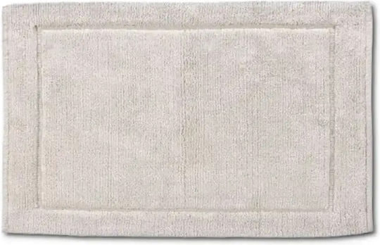 Down Town Home Bath Mat Cotton Light Beige 60x90cm