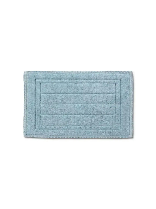 Down Town Home Bath Mat Cotton Blue 50x80cm