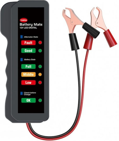 Car Battery Alternator Tester Direct Battery Connection 12v Easy To Use
