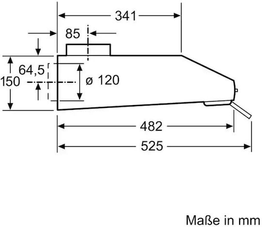 Siemens Iq100 Ελεύθερος Απορροφητήρας 60cm Inox
