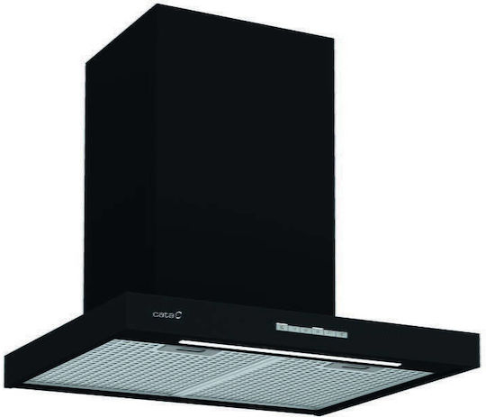 Cata Sygma 6010 BK Απορροφητήρας Καμινάδα 60cm Μαύρος