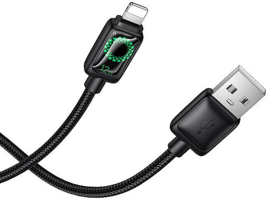 Hoco USB-A zu Lightning Kabel 18W Schwarz 1.2m (311835)