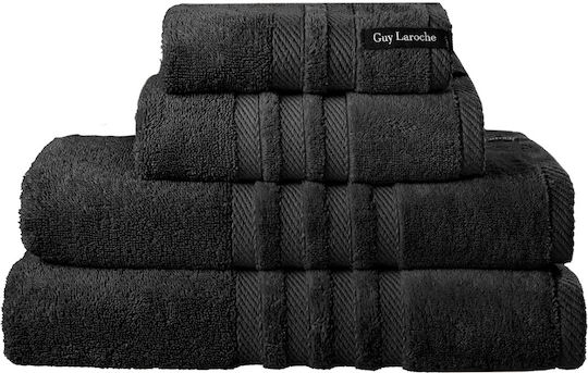 Guy Laroche Bath Towel Bonus 70x140cm Black Weight 650gr/m²