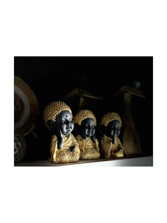 InTheBox Διακοσμητικός Βούδας Πολυρητίνης Baby Buddha 2 12x10x17cm