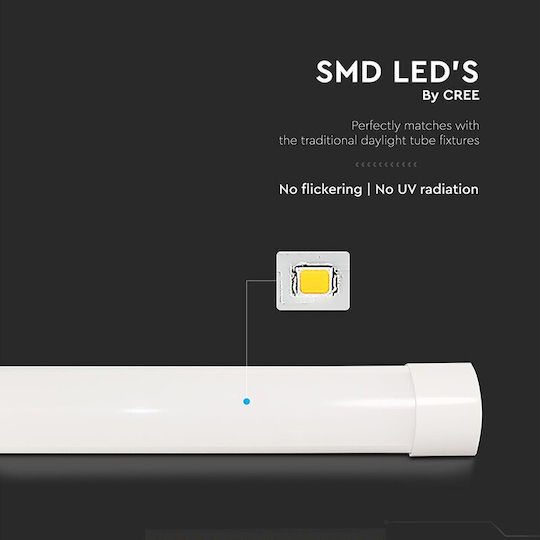 V-TAC LED Lumina liniară Lumină Plafon 50W Alb rece 150cm