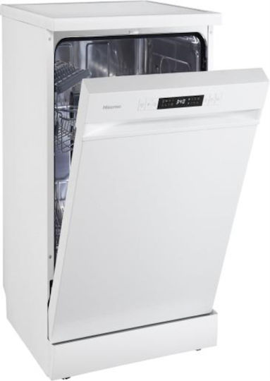 Hisense Ελεύθερο Πλυντήριο Πιάτων για 9 Σερβίτσια Π45xY85εκ. Λευκό