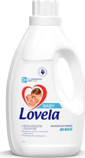 Lovela Baby Flüssig Waschmittel für Weiße Kleidung 1.45lt (16 Messbecher)