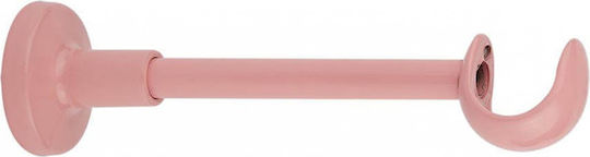 Zogometal Curtain rail base Wall made of Metal Pink 1pcs