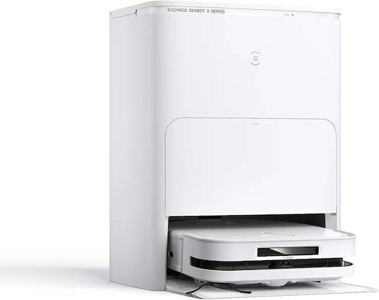 Ecovacs Deebot X5 Omni Σκούπα Ρομπότ με Χαρτογράφηση Laser & Απορρόφηση 12800Pa Λευκή