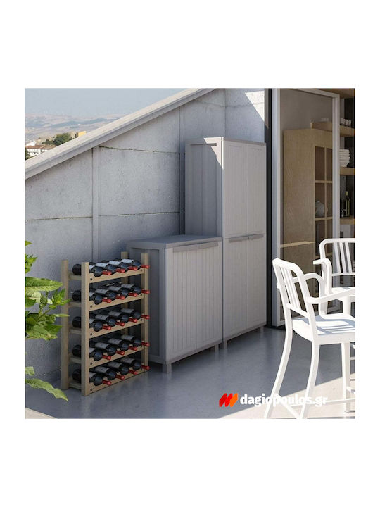Double Door Wardrobe Jwood 68 Plastic 68x37.5x91.5cm