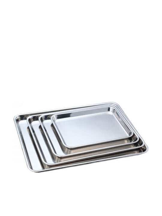 Stalgast Stainless Steel Rectangular Serving Tray 34x26cm 1pcs
