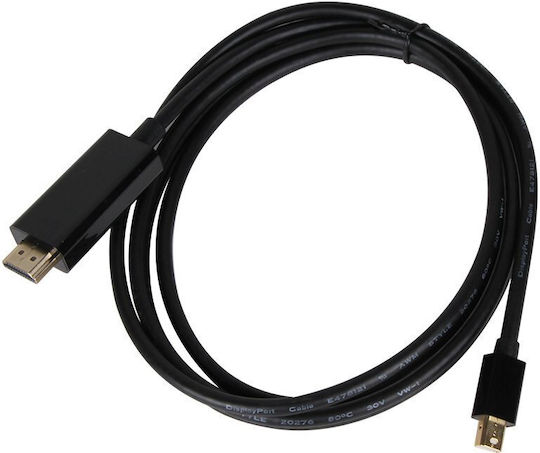 VCOM Cable mini DisplayPort male - mini DisplayPort male 1.8m Black