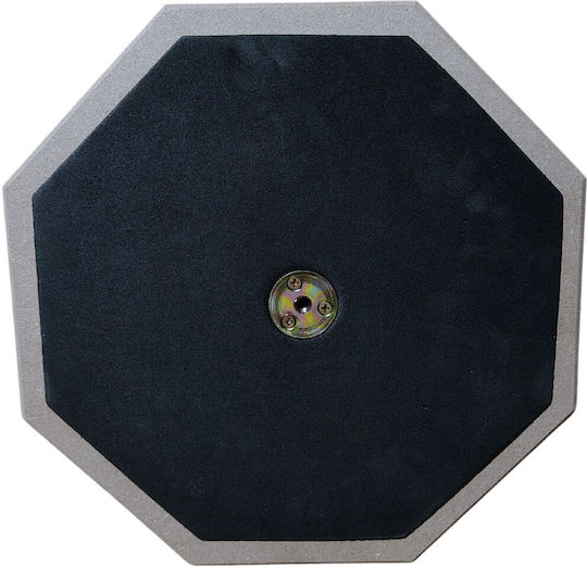 V-tone Pd8 Bk Practice Drum Pad 8 Inches Black M8 Thread Stand Practice Pads Drums