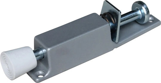 Magnetic Aluminum Door Stopper Silver