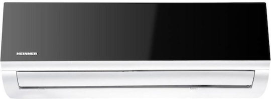Heinner Klimaanlage Inverter 12000 BTU A++/A+ mit WiFi Schwarzer Spiegel/Weiß