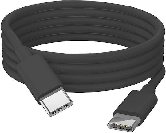 Usb Type-c To Usb-c Cable Fast Charging 60w 1.8 M Black