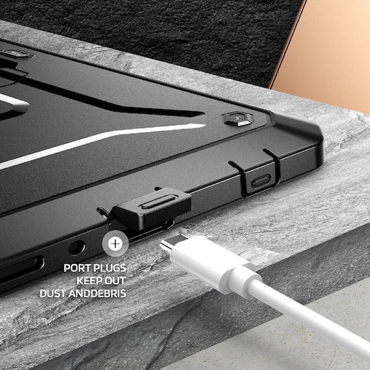 Supcase Unicorn Beetle Pro Back Cover Μαύρη (Galaxy Tab A11 8.7 X133 / X135)
