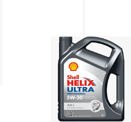 Shell Helix Ultra Professional AM-L Synthetic Car Oil 5W-30 5lt