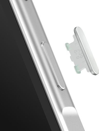 Γνήσιο Κουμπί Πλήκτρου On Off Samsung Galaxy A36 5g Gh98-50009b Λευκό