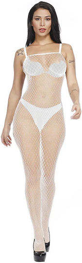 Fishnet Bodytockings White