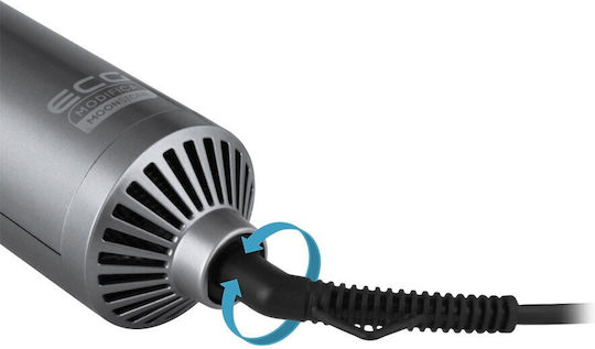 ECG Ceramic Electric Brush with Air & Rotating Head 1200W
