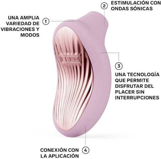 Lelo Sona 3 Cruise Mini Κλειτοριδικός Δονητής με Απομακρυσμένο Έλεγχο 11.2cm Ροζ