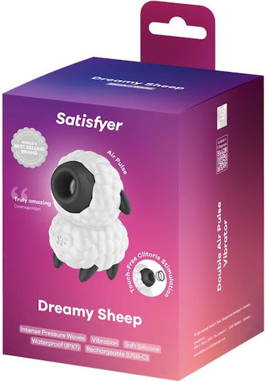 Satisfyer Dreamy Sheep Vibrator & Air Pulse Stimulator