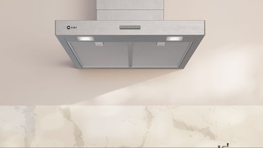 Neff Ελεύθερος Απορροφητήρας 59.8cm Inox με Wi-Fi