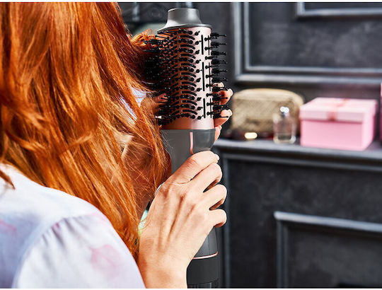 Lafe Ceramic Electric Hair Brush with Air for Curls 1200W