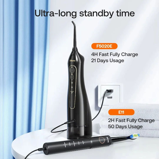 Bitvae Water Flosser Μαύρο