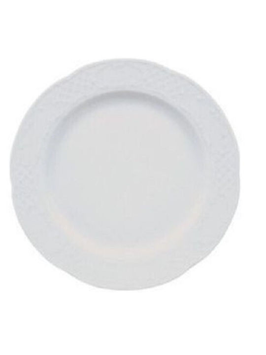 Güral Porselen Flora Plate Shallow made of Porcelain with Diameter 30cm