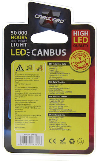 Set 1 Can119 LED Lampă Plafonieră Lumină Moale Plăcuțe Auto