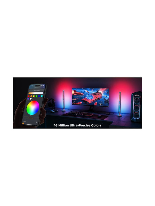 Govee Smart Dekorative Tischlampe LED RGBIC Bar 2 Stück