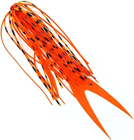 Pregio Ersatz Rock Tai Rubber Sk103 – Angelgeräte Skirts Fischschwanz #8 Leuchtstoff