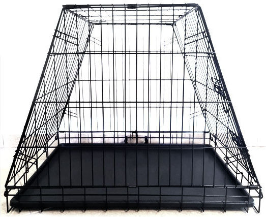 Pupcorn Dog Wire Cage Large 91x61x69cm